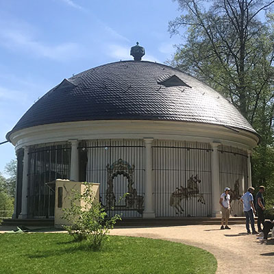 Historisches Karussell / Staatspark Wilhelmsbad Hanau - Dachdecker Gebrüder Leupold